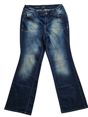 Lane Bryant Boot Cut Jeans Womens Size 14 Dark Wash